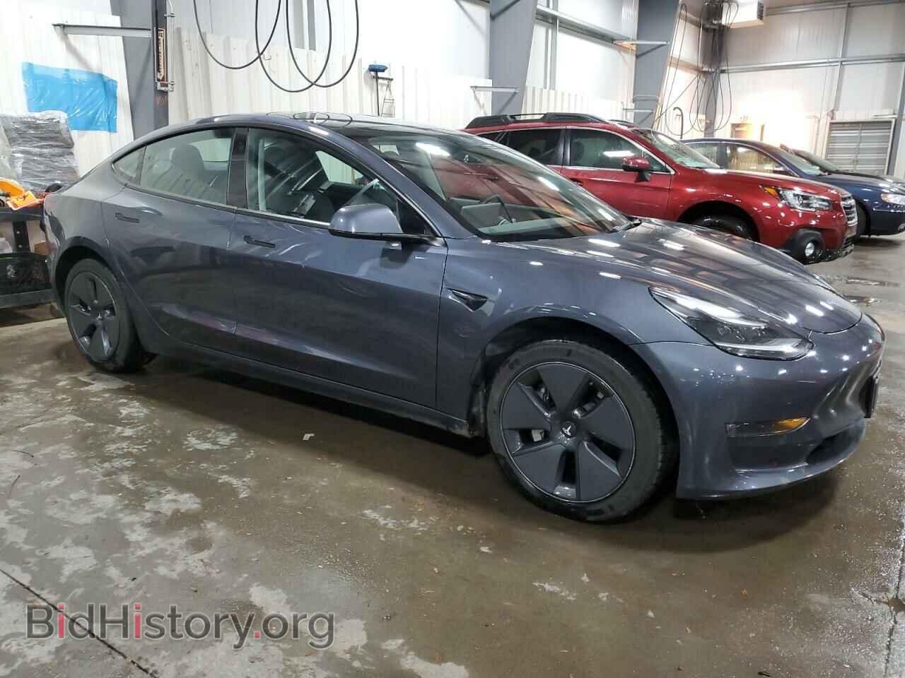 2022 TESLA MODEL 3 - VIN: 5YJ3E1EBXNF179123 - Фото 4