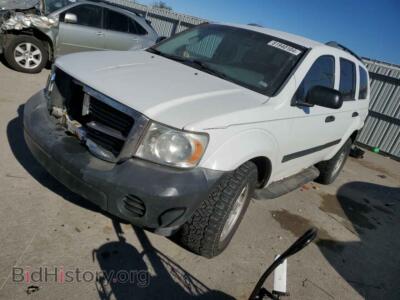 2007 Dodge DURANGO SXT, белый — VIN 1D8HB38P87F580929, Copart