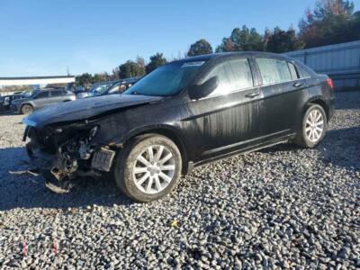 2012 Chrysler 200 Touring, black — VIN 1C3CCBBB7CN127063, Copart