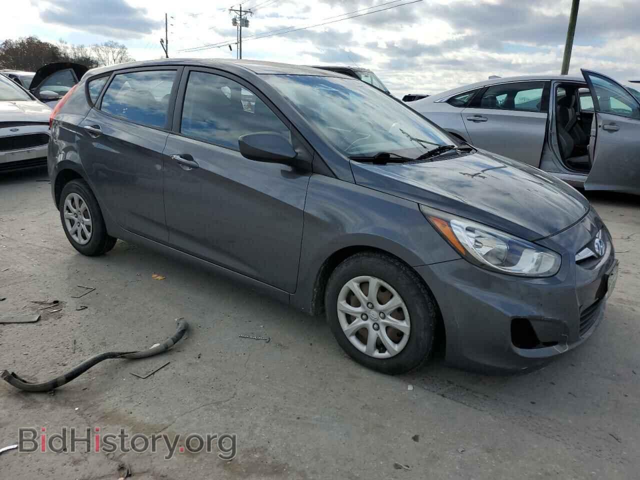 2012 HYUNDAI ACCENT - VIN: KMHCT5AEXCU002777 - Фото 4