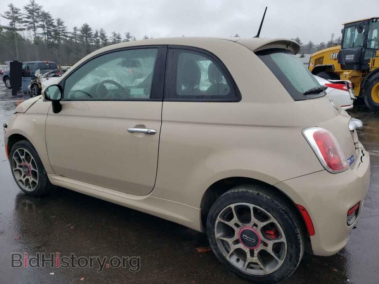 2012 FIAT 500 - VIN: 3C3CFFBR0CT110049 - Фото 2