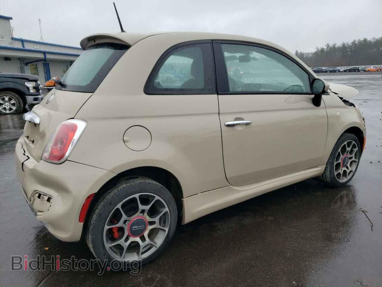 2012 FIAT 500 - VIN: 3C3CFFBR0CT110049 - Фото 3