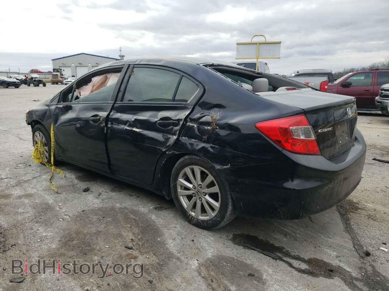 2012 HONDA CIVIC - VIN: 19XFB2F81CE009766 - Фото 2