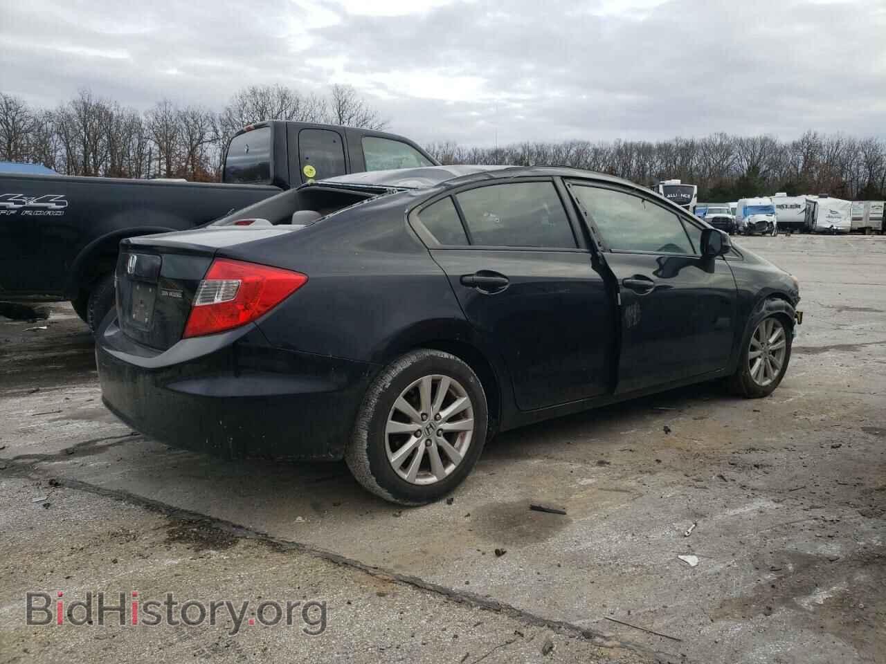 2012 HONDA CIVIC - VIN: 19XFB2F81CE009766 - Фото 3