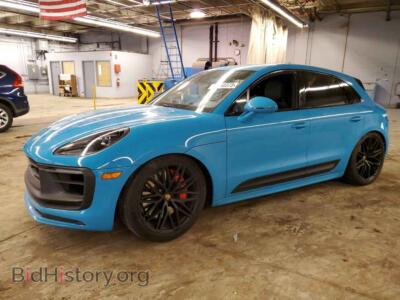 2023 Porsche MACAN GTS, бирюзовый — VIN WP1AF2A52PLB56413, Copart