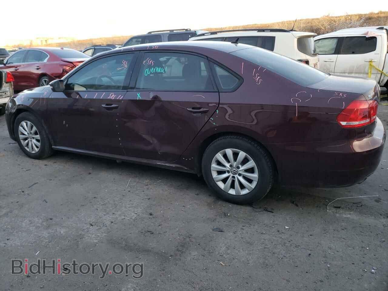 2013 VOLKSWAGEN PASSAT - VIN: 1VWAH7A3XDC053482 - Фото 2