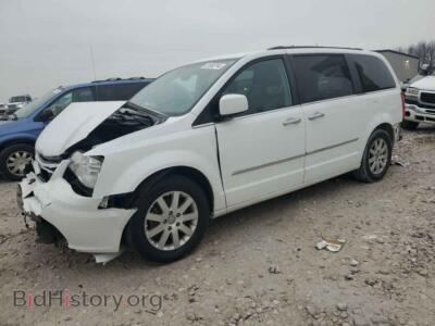 2015 Chrysler MINIVAN Touring, white — VIN 2C4RC1BG2FR697863, Copart