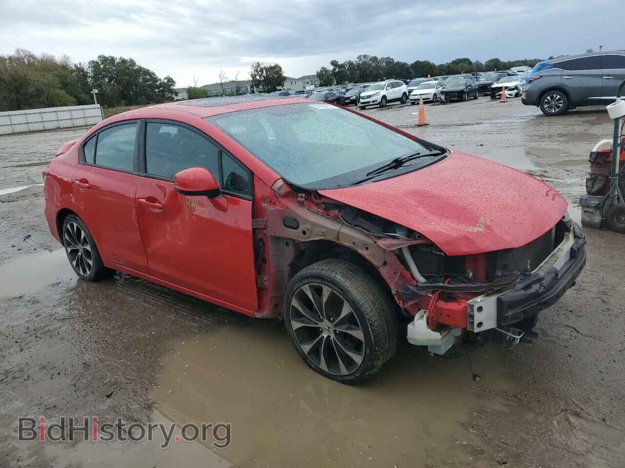 2013 HONDA CIVIC - VIN: 2HGFB6E55DH708730 - Фото 4
