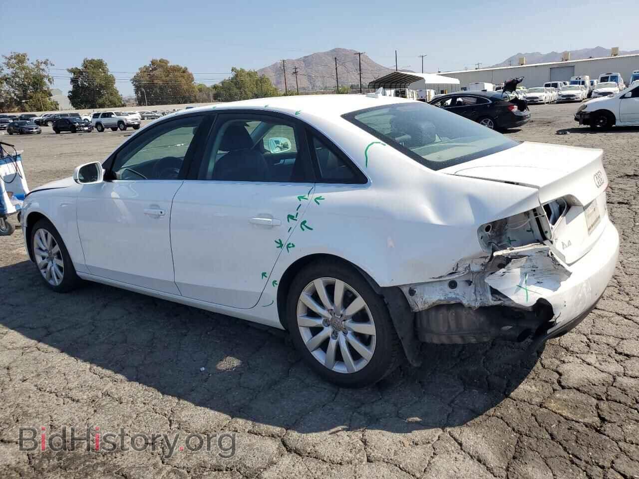 2012 AUDI A4 - VIN: WAUBFAFL6CA117205 - Photo 2