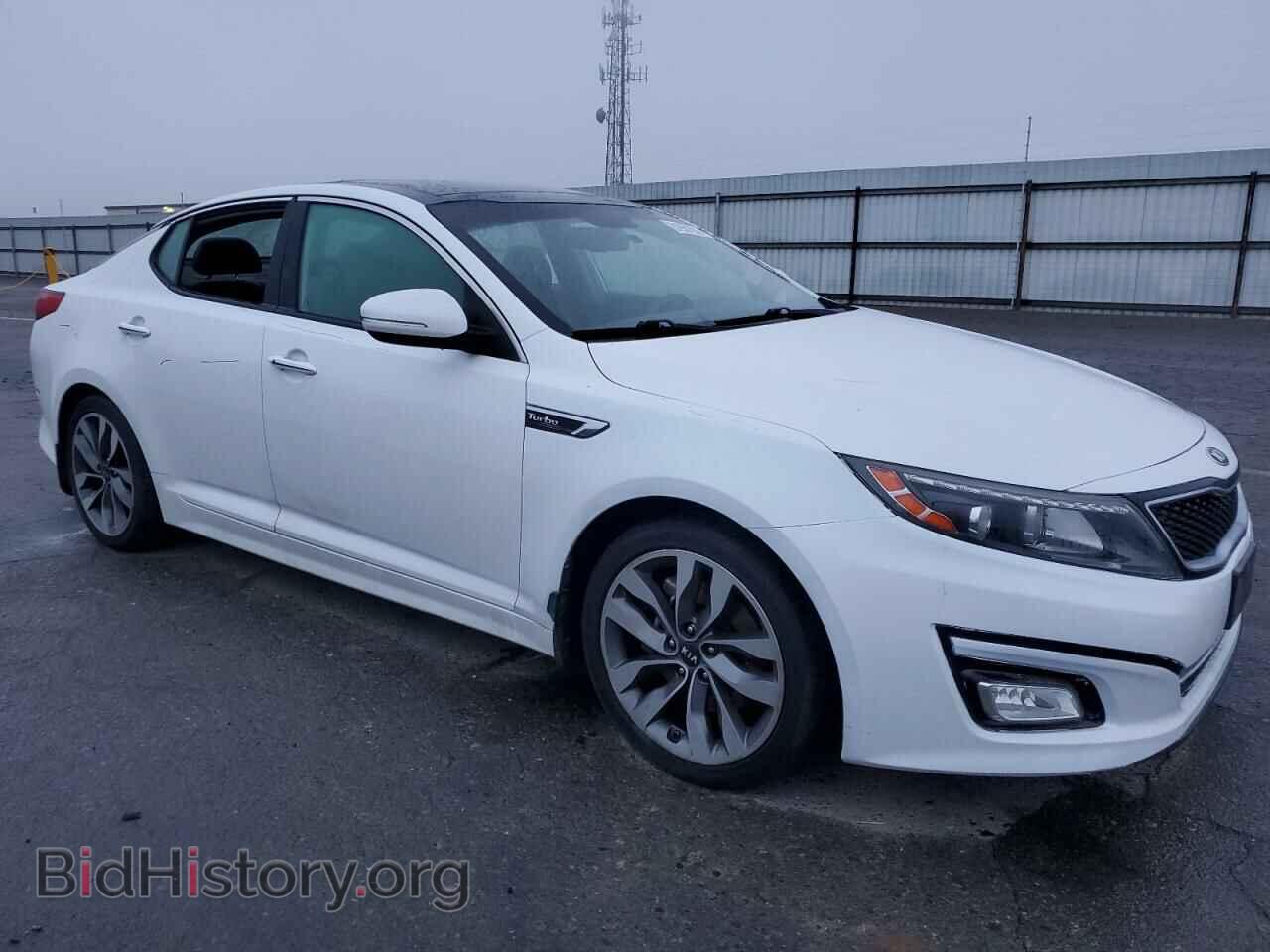 2015 KIA OPTIMA - VIN: 5XXGR4A62FG390220 - Фото 4