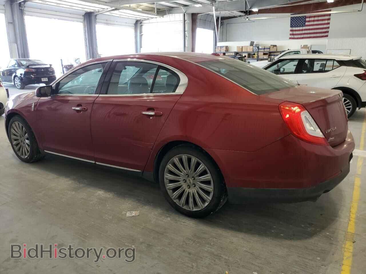 2013 LINCOLN MKS - VIN: 1LNHL9EK8DG607751 - Фото 2