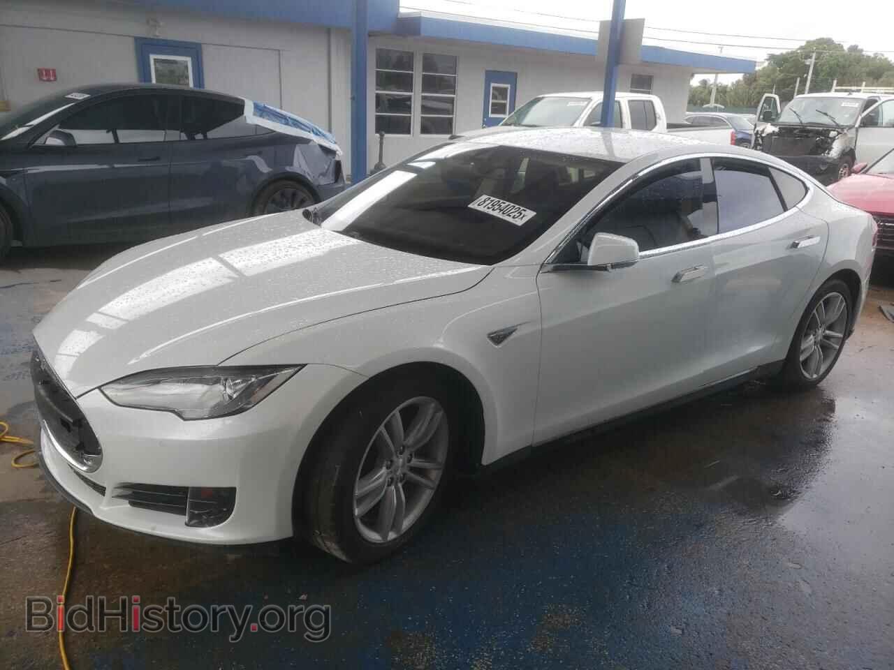 Photo 5YJSA1H28FF086847 - TESLA MODEL S 2015