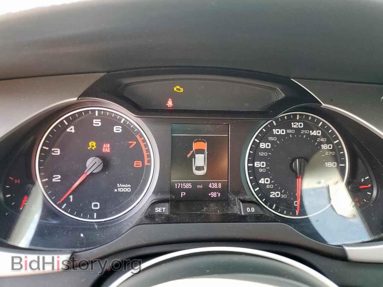 2012 AUDI A4 - VIN: WAUFFAFL1CA095535 - Photo 9