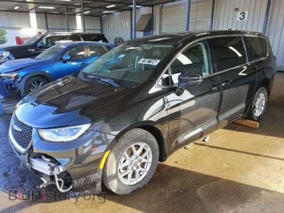 2023 Chrysler PACIFICA Touring L, black — VIN 2C4RC1BG3PR581430, Copart