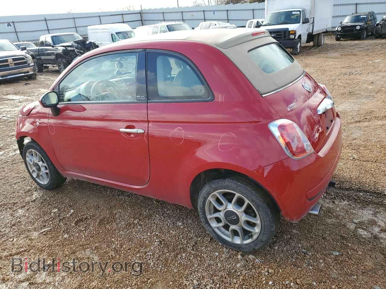 2012 FIAT 500 - VIN: 3C3CFFDR3CT379837 - Фото 2