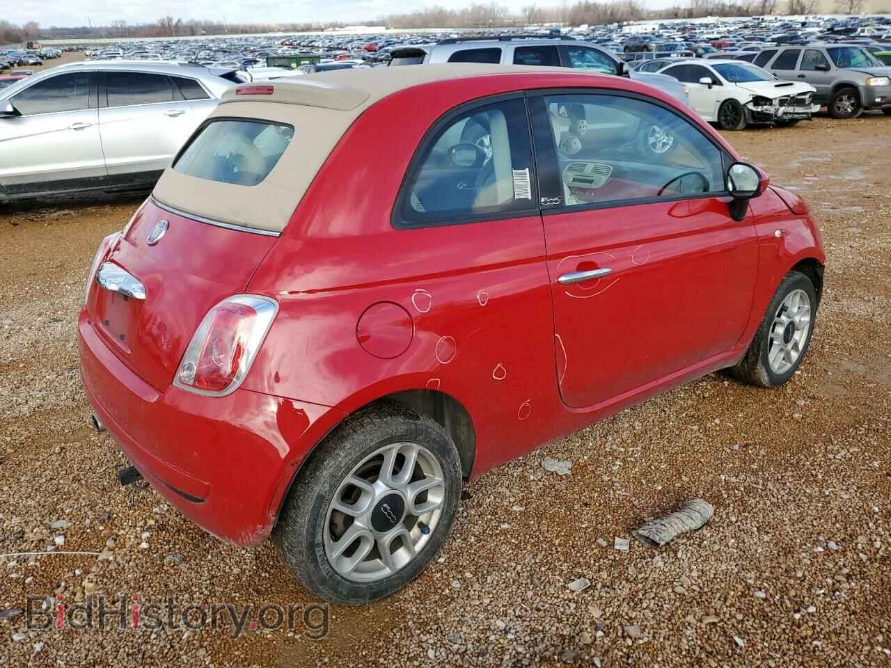 2012 FIAT 500 - VIN: 3C3CFFDR3CT379837 - Фото 3