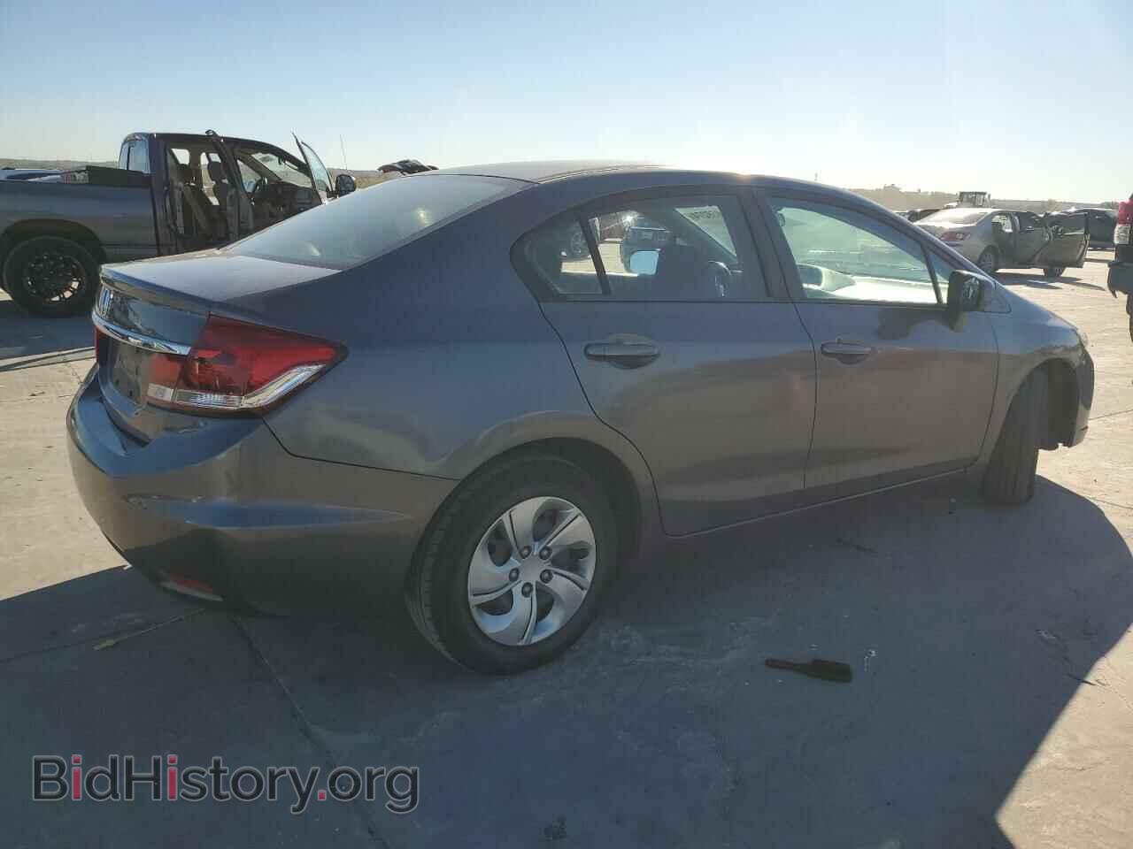 2014 HONDA CIVIC - VIN: 19XFB2F58EE036696 - Фото 3