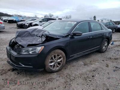 2017 Volkswagen PASSAT S, black — VIN 1VWAT7A31HC041404, Copart