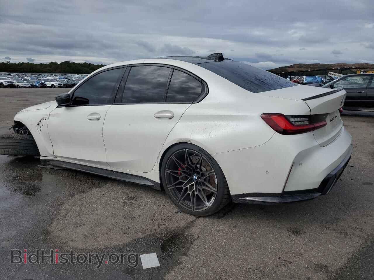 2022 BMW M3 - VIN: WBS43AY08NFL99871 - Фото 2