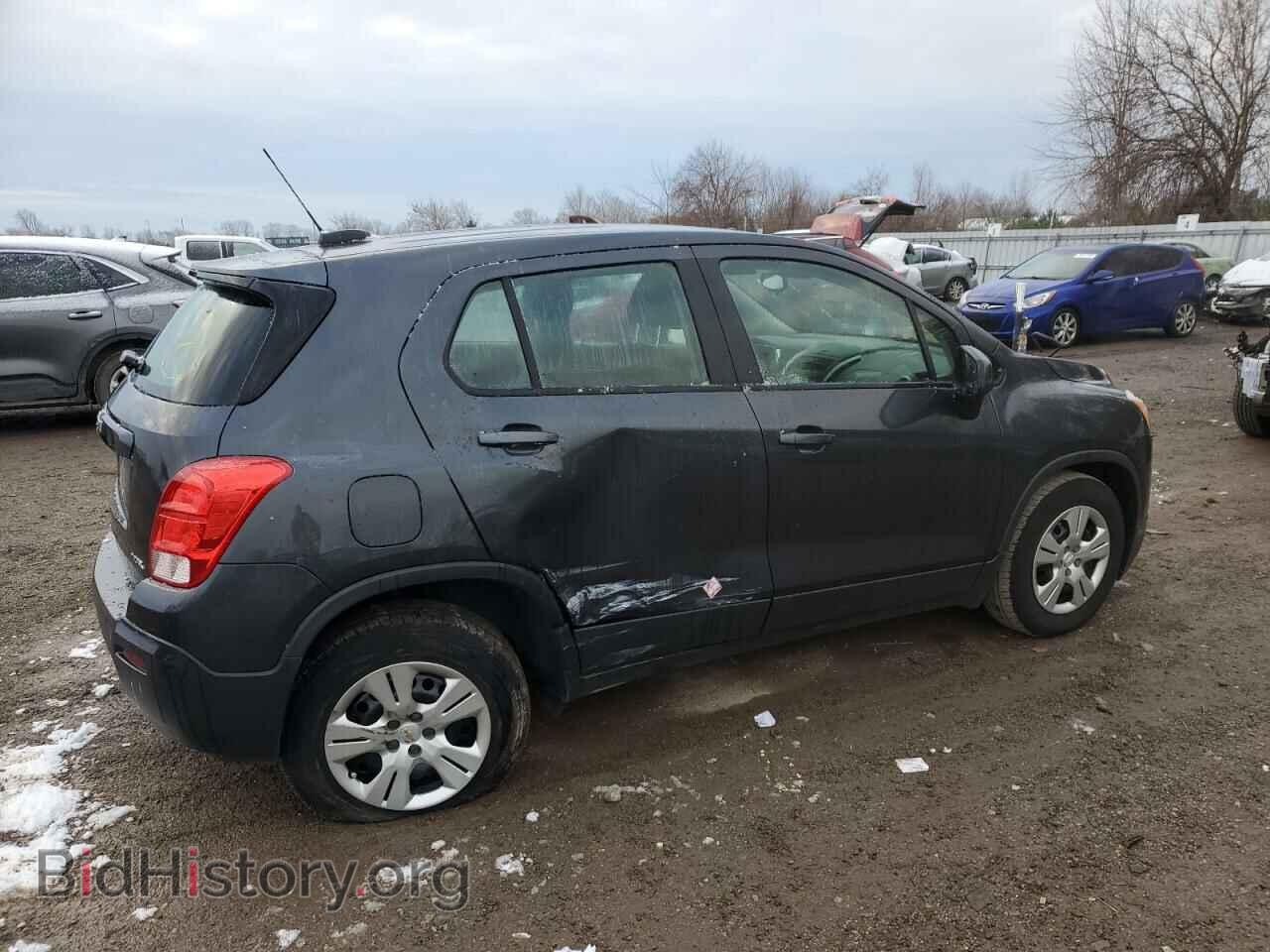 2016 CHEVROLET TRAX - VIN: 3GNCJKSB2GL152872 - Фото 3