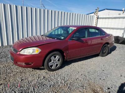 2006 Chevrolet IMPALA LT, красный — VIN 2G1WT58K869210048, Copart