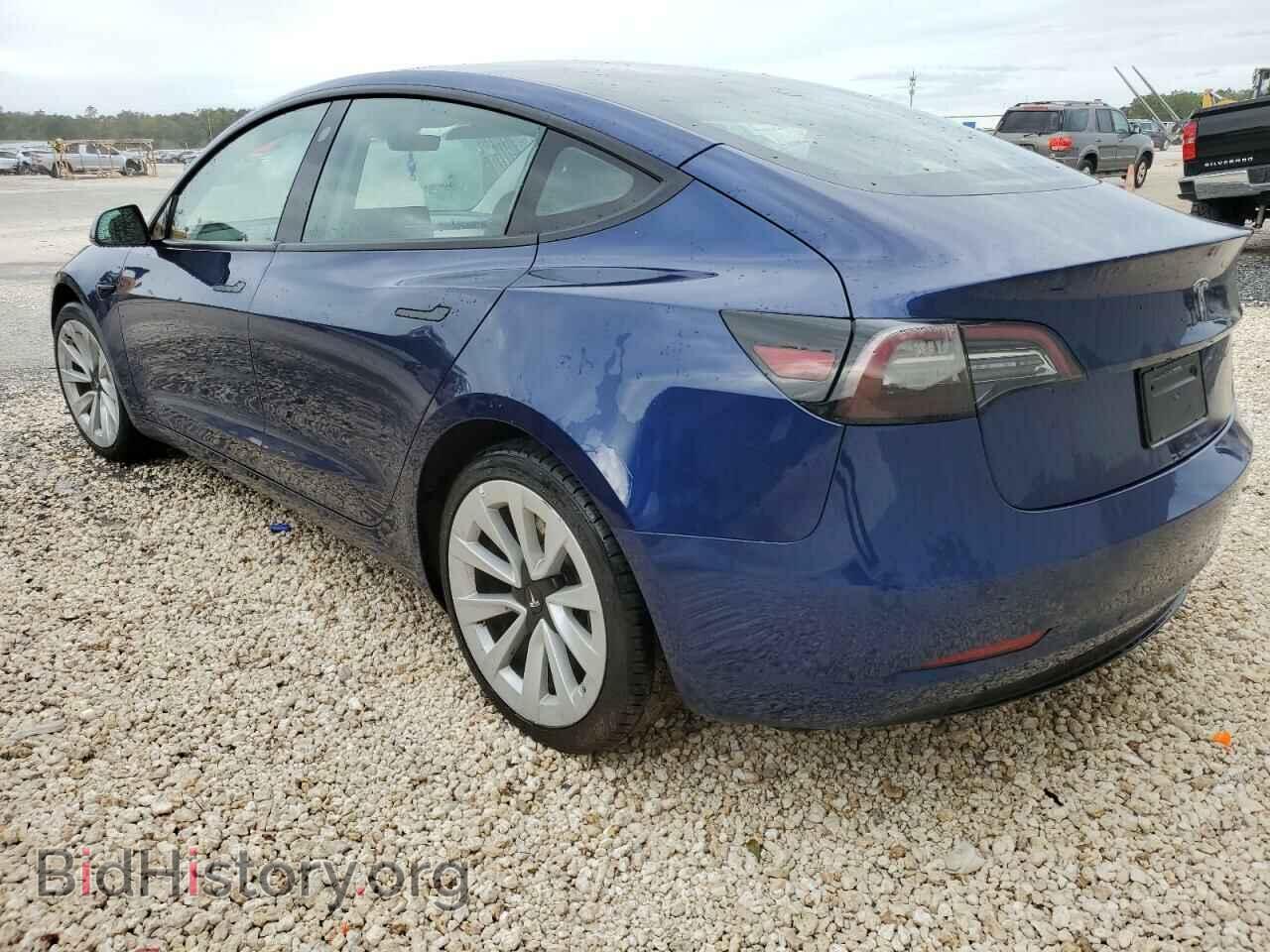 2022 TESLA MODEL 3 - VIN: 5YJ3E1EA9NF371091 - Фото 2