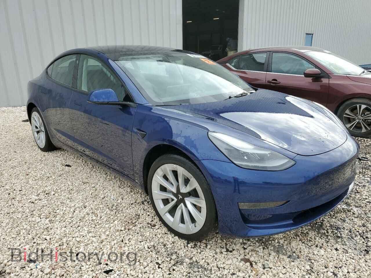2022 TESLA MODEL 3 - VIN: 5YJ3E1EA9NF371091 - Фото 4