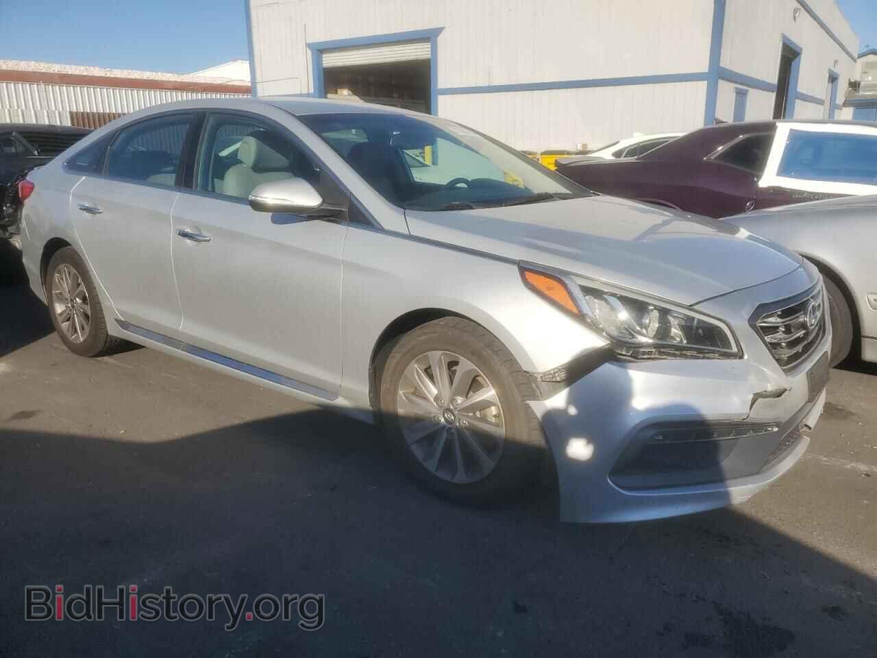 2016 HYUNDAI SONATA - VIN: 5NPE34AF5GH334223 - Фото 4