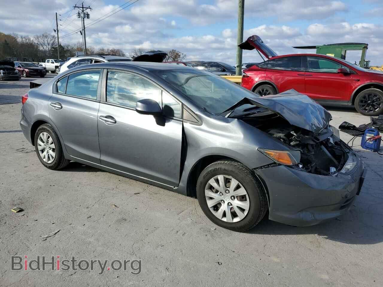 2012 HONDA CIVIC - VIN: 19XFB2F5XCE100833 - Фото 4