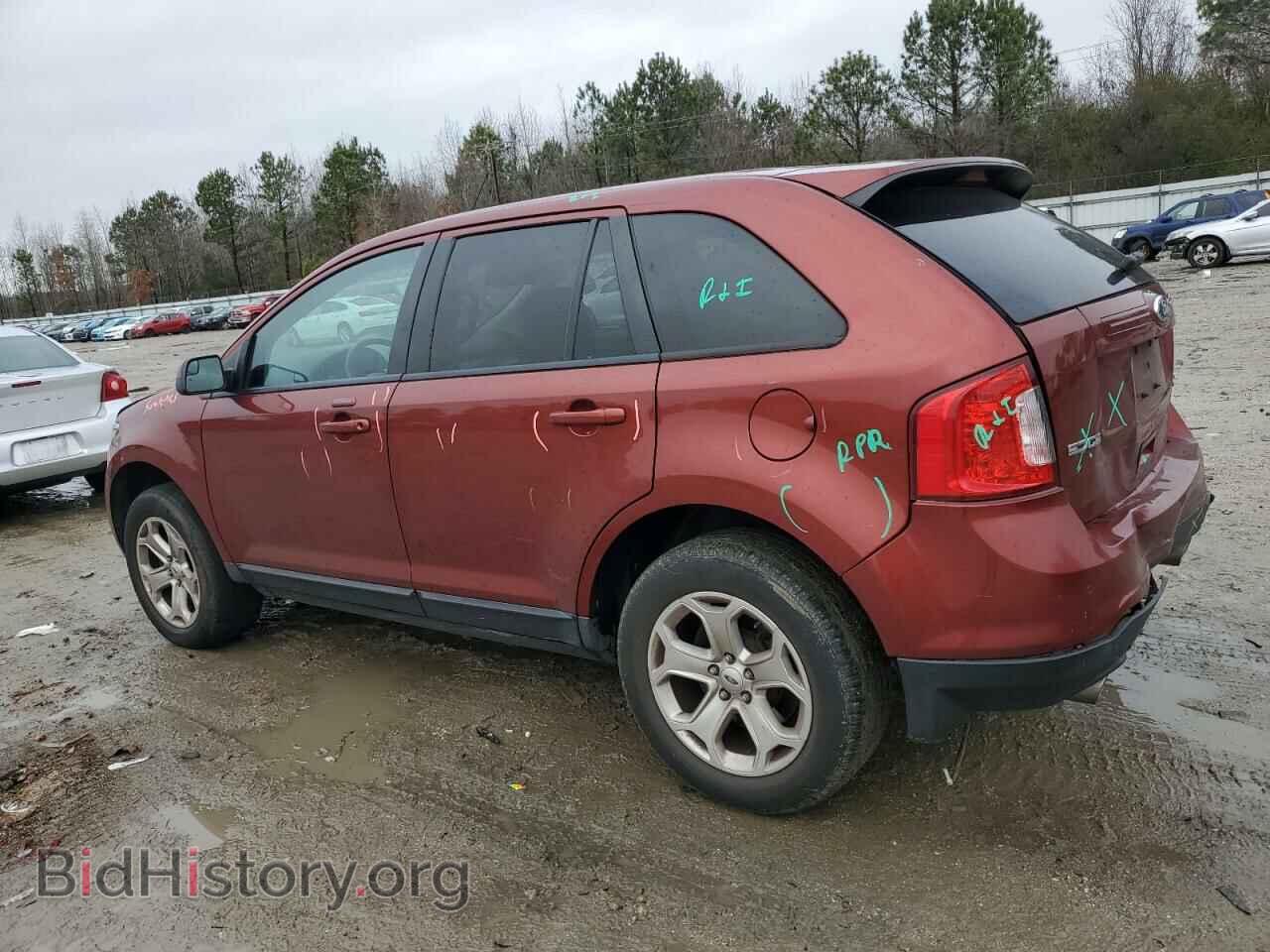 2014 FORD EDGE - VIN: 2FMDK4JC9EBB33756 - Фото 2