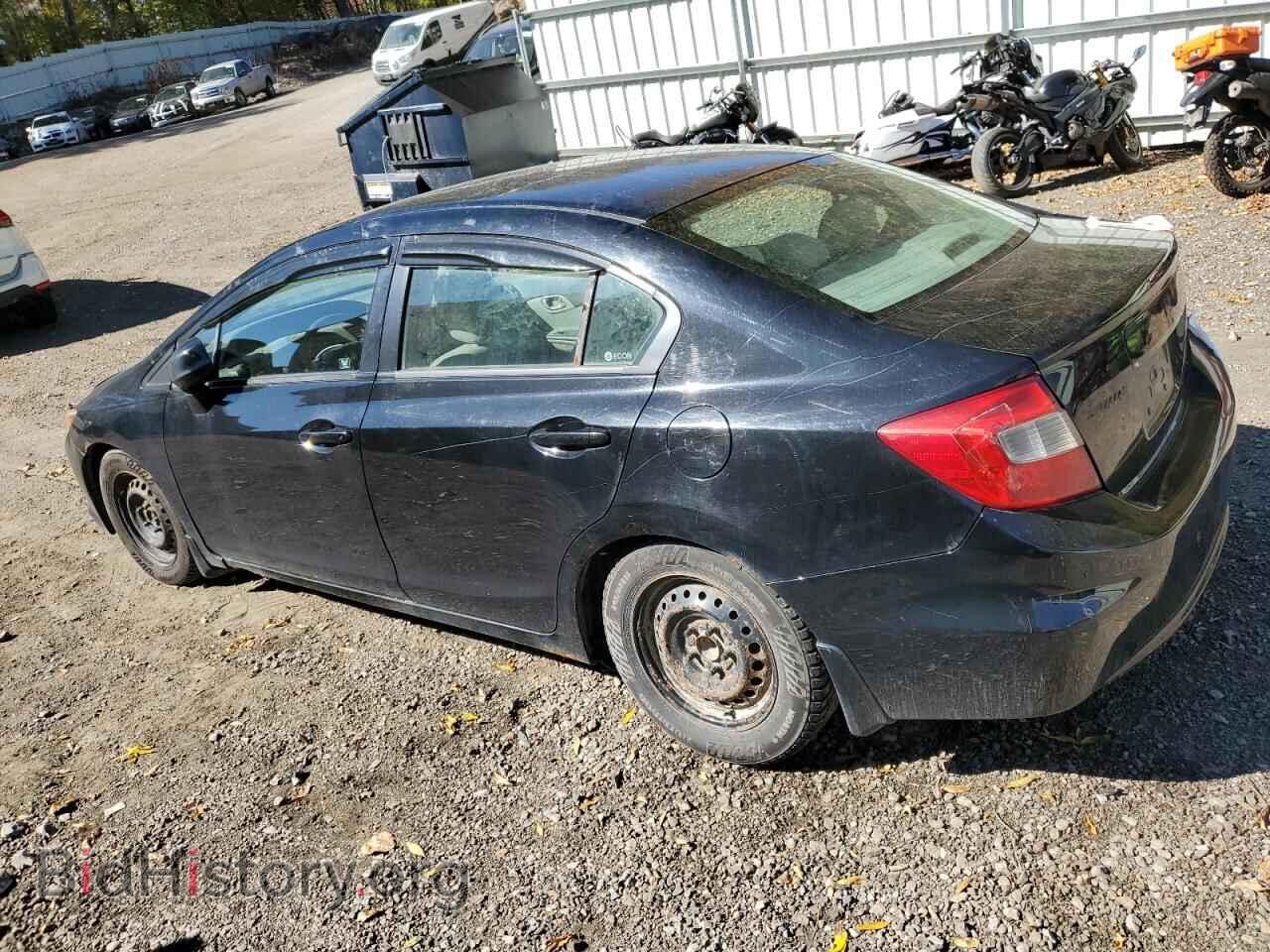 2012 HONDA CIVIC - VIN: 2HGFB2F55CH320838 - Фото 2