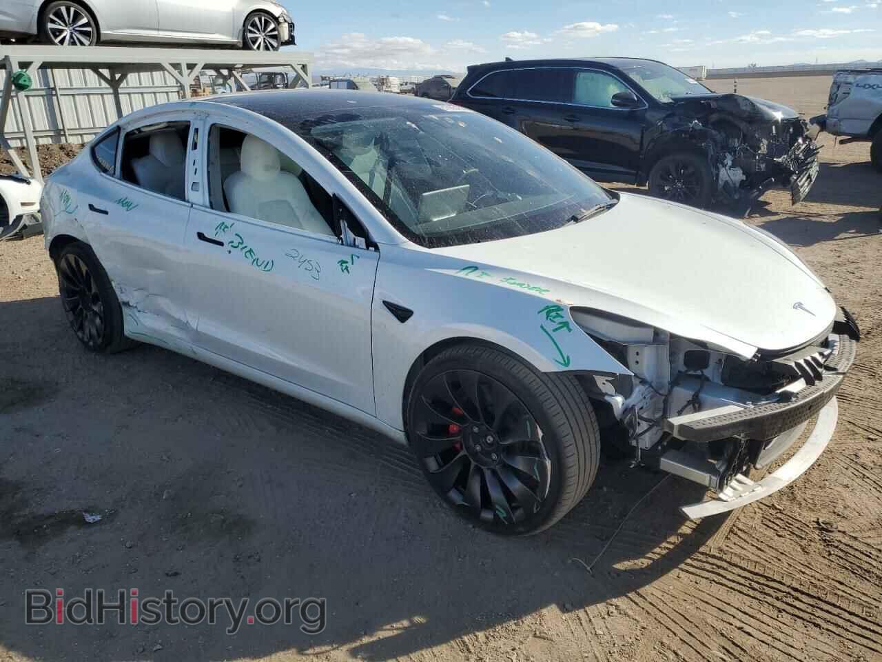 2022 TESLA MODEL 3 - VIN: 5YJ3E1EC9NF270019 - Фото 4
