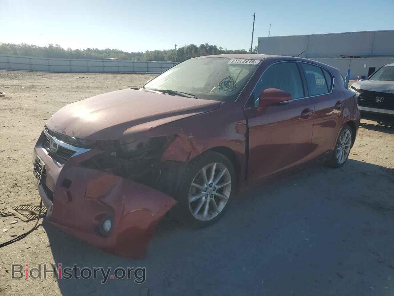 Фотография JTHKD5BH5B2029433 - LEXUS CT 200 2011