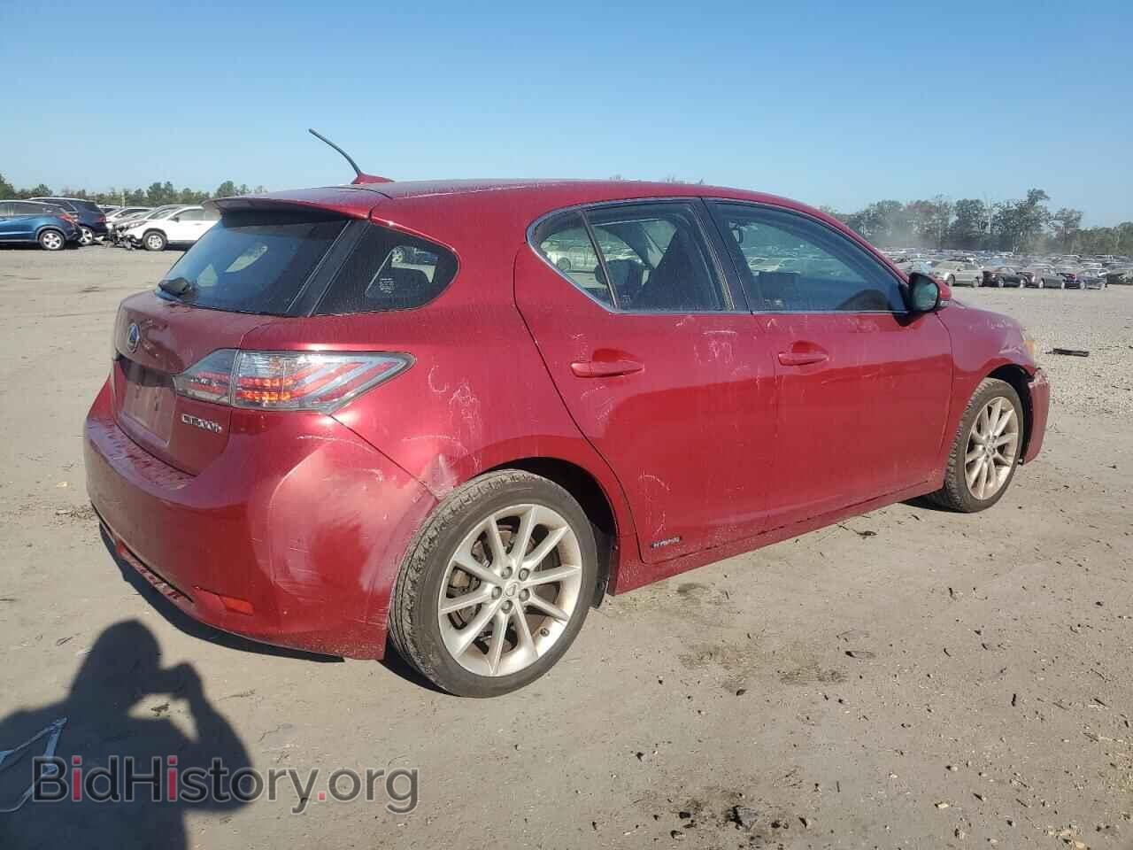 2011 LEXUS CT 200 - VIN: JTHKD5BH5B2029433 - Фото 3
