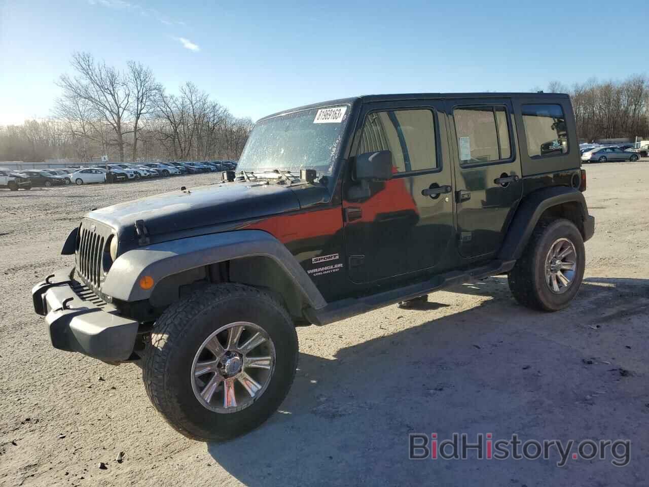 Photo 1J4BB3H16AL186610 - JEEP WRANGLER 2010