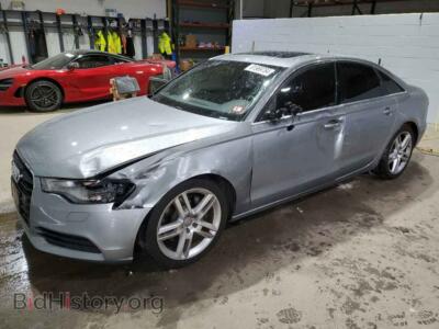2015 Audi A6 Premium Plus, gray — VIN WAUGFAFC8FN035690, Copart