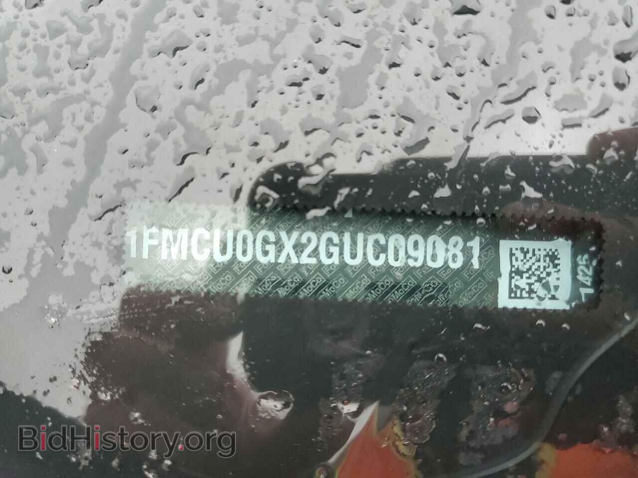 2016 FORD ESCAPE - VIN: 1FMCU0GX2GUC09081 - Фото 13