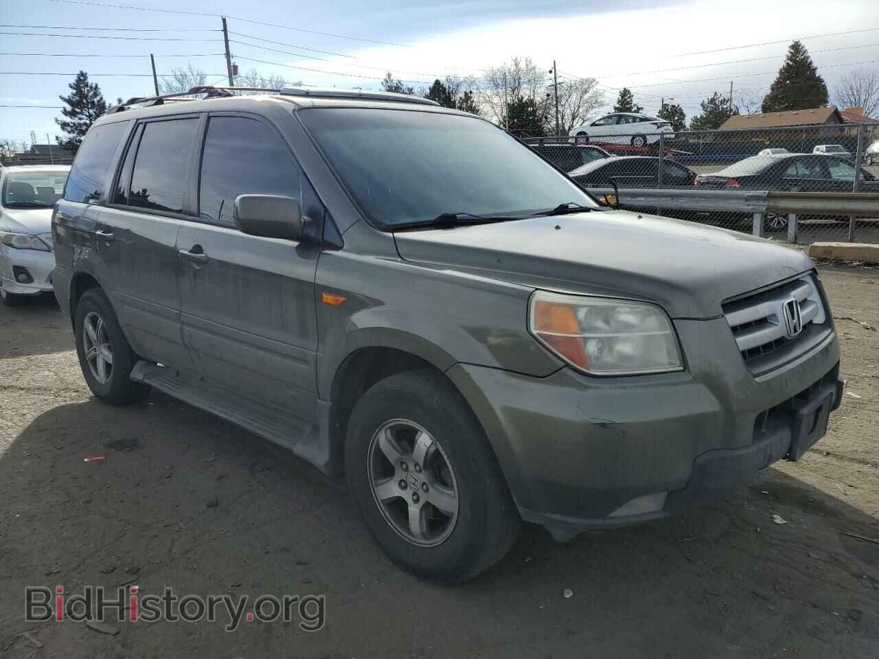 2007 HONDA PILOT - VIN: 2HKYF18767H508155 - Фото 4