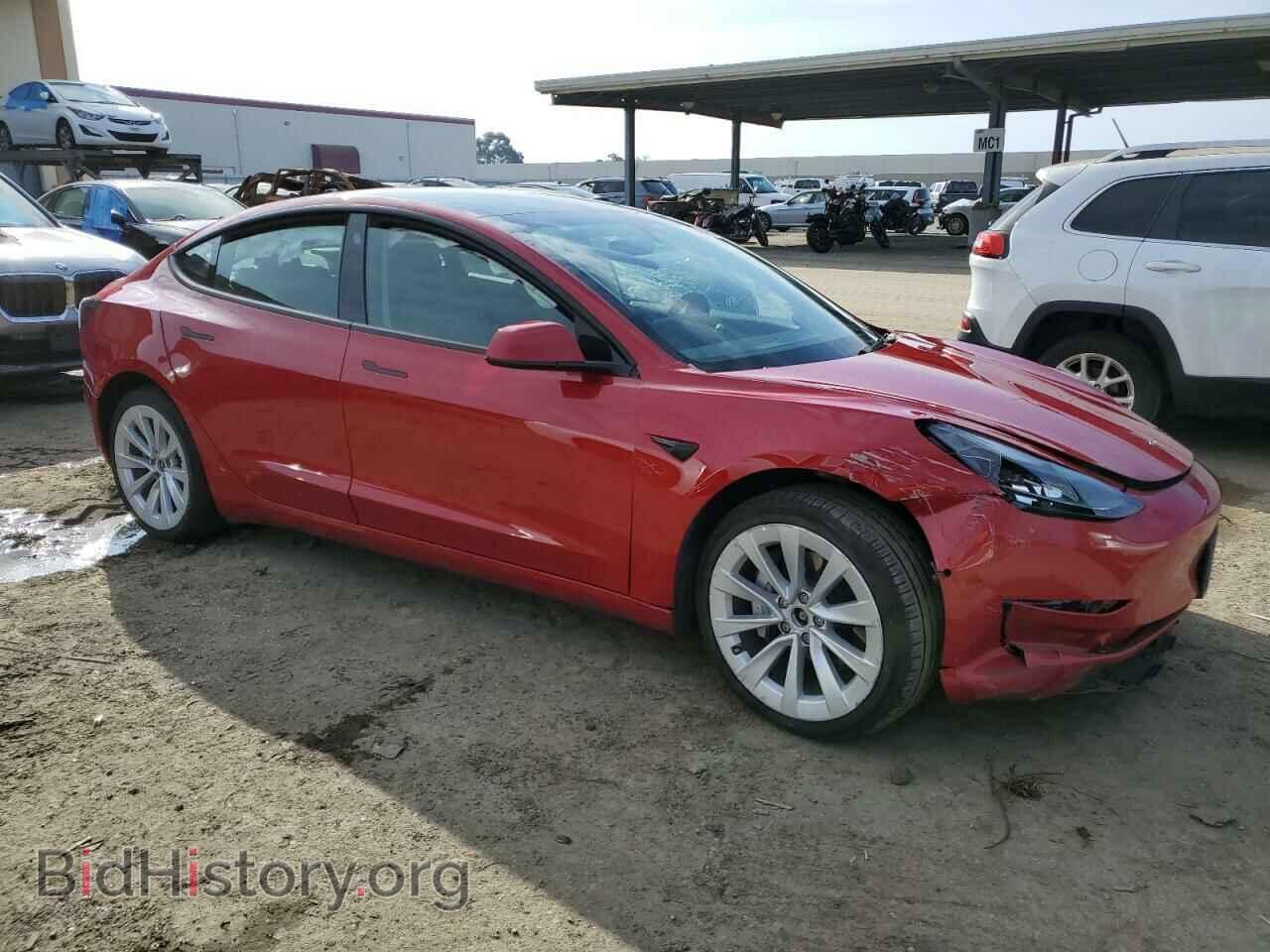 2022 TESLA MODEL 3 - VIN: 5YJ3E1EB9NF305052 - Фото 4