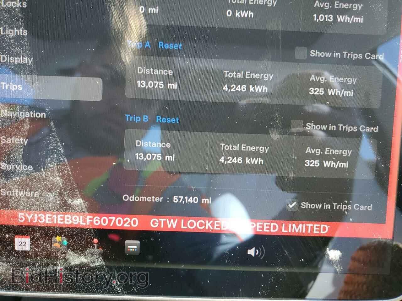 2020 TESLA MODEL 3 - VIN: 5YJ3E1EB9LF607020 - Фото 9