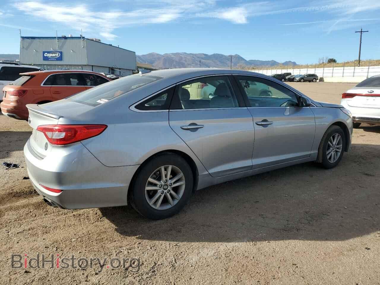 2017 HYUNDAI SONATA - VIN: 5NPE24AF6HH516632 - Фото 3