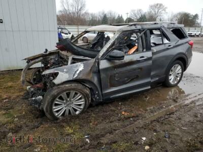 2023 Ford EXPLORER Limited, серый — VIN 1FMSK8FH9PGB54282, Copart