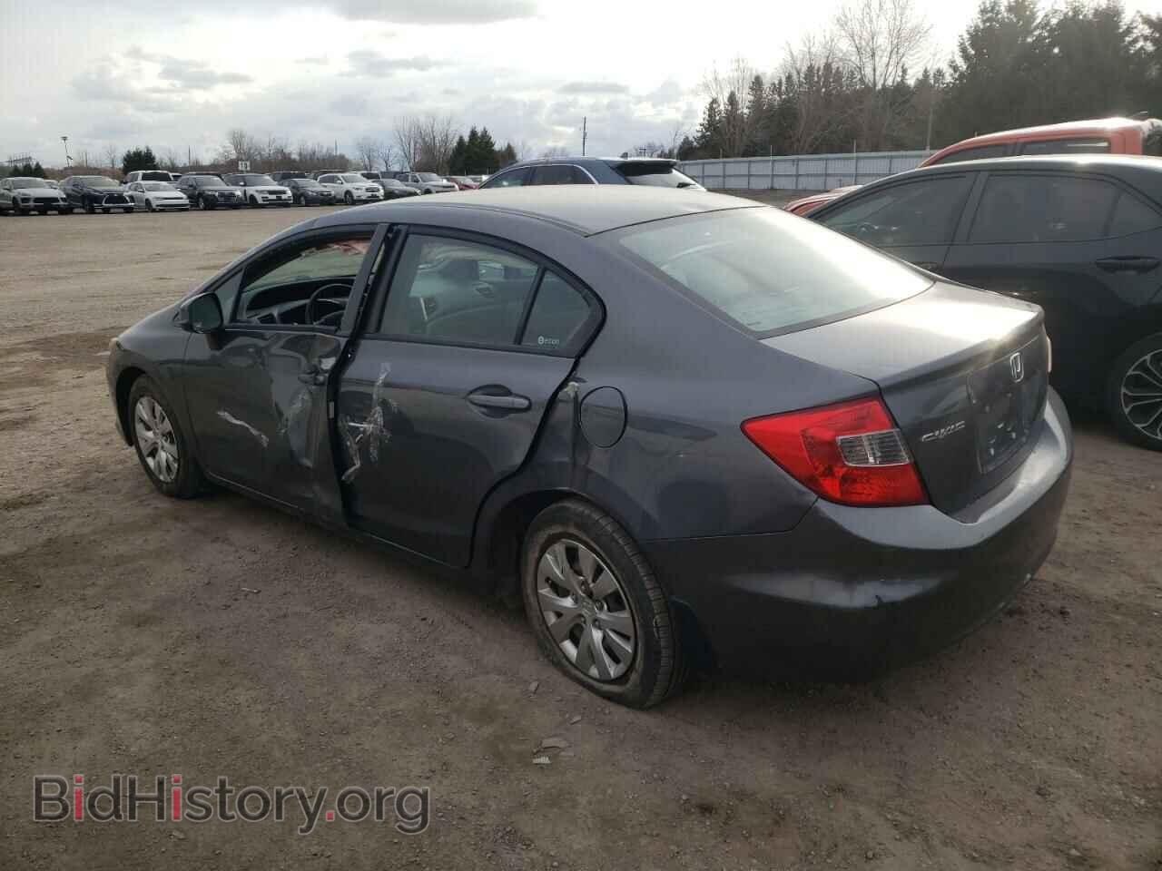 2012 HONDA CIVIC - VIN: 2HGFB2F40CH106556 - Фото 2