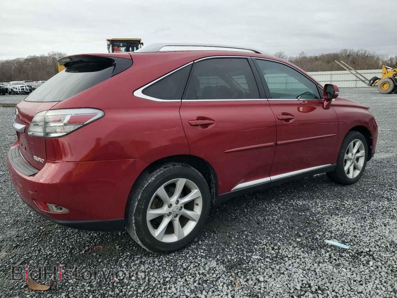 2012 LEXUS RX350 - VIN: 2T2BK1BA8CC144593 - Фото 3