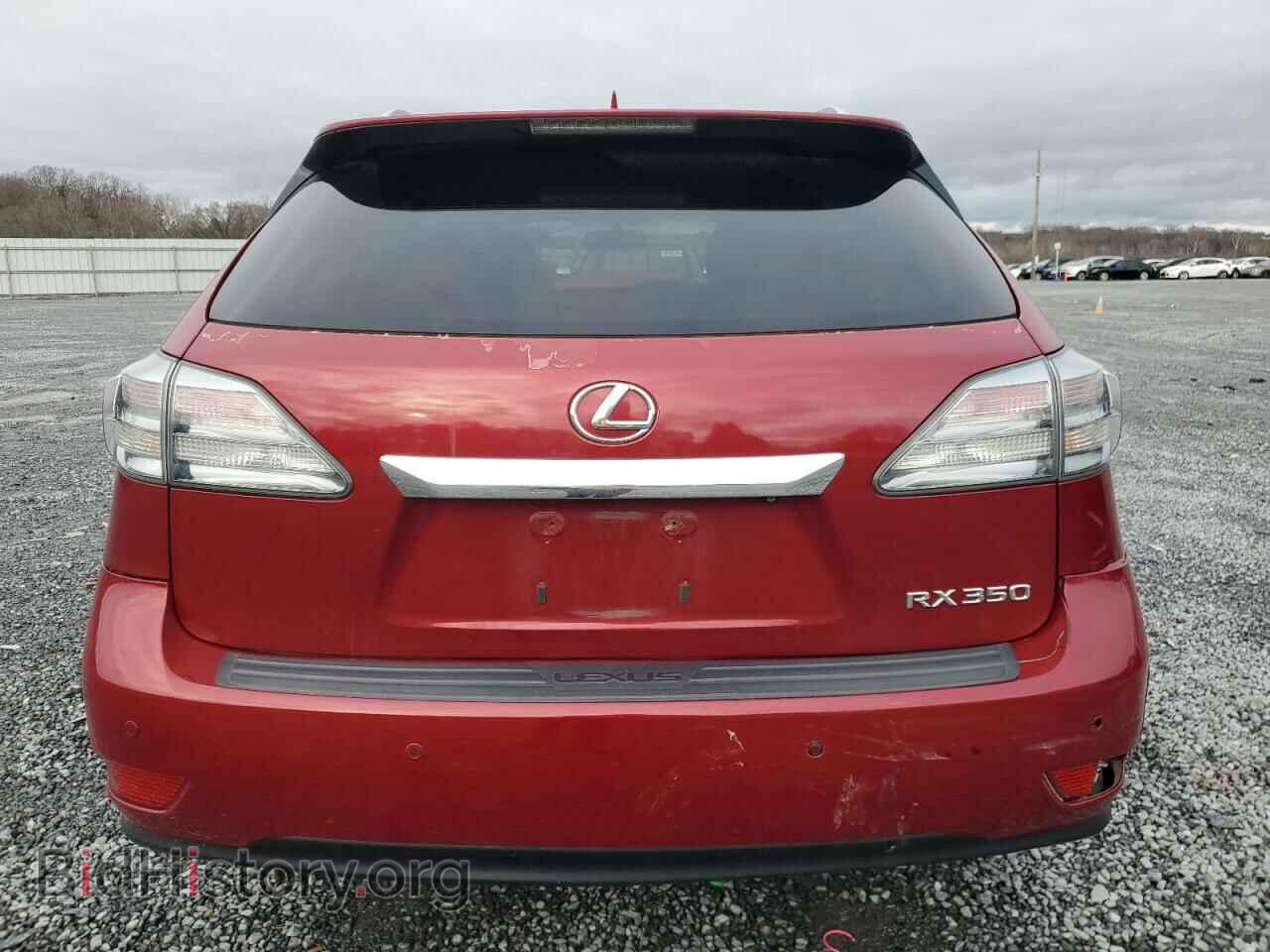 2012 LEXUS RX350 - VIN: 2T2BK1BA8CC144593 - Фото 6