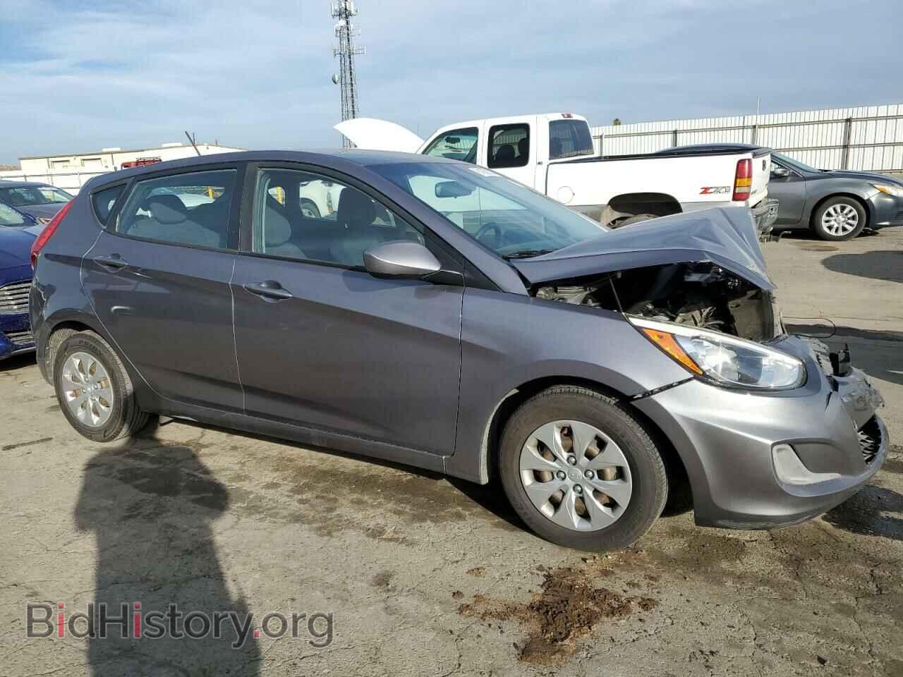 2017 HYUNDAI ACCENT - VIN: KMHCT5AE7HU300677 - Фото 4