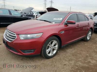 2013 Ford TAURUS SEL, красный — VIN 1FAHP2E85DG174142, Copart