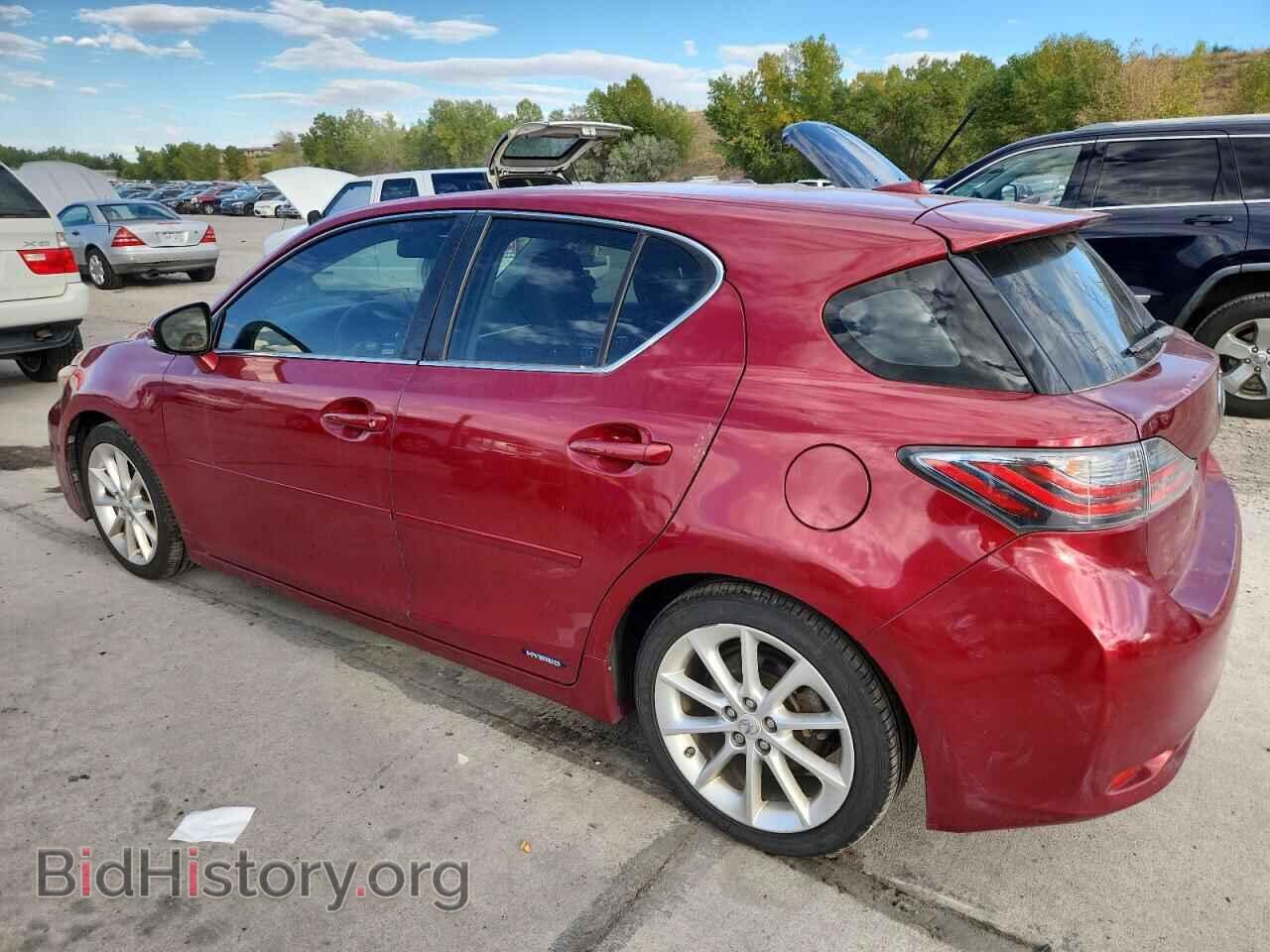 2012 LEXUS CT 200 - VIN: JTHKD5BH2C2089610 - Фото 2