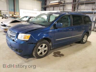 2010 Dodge CARAVAN SXT, синий — VIN 2D4RN5D1XAR143251, Copart