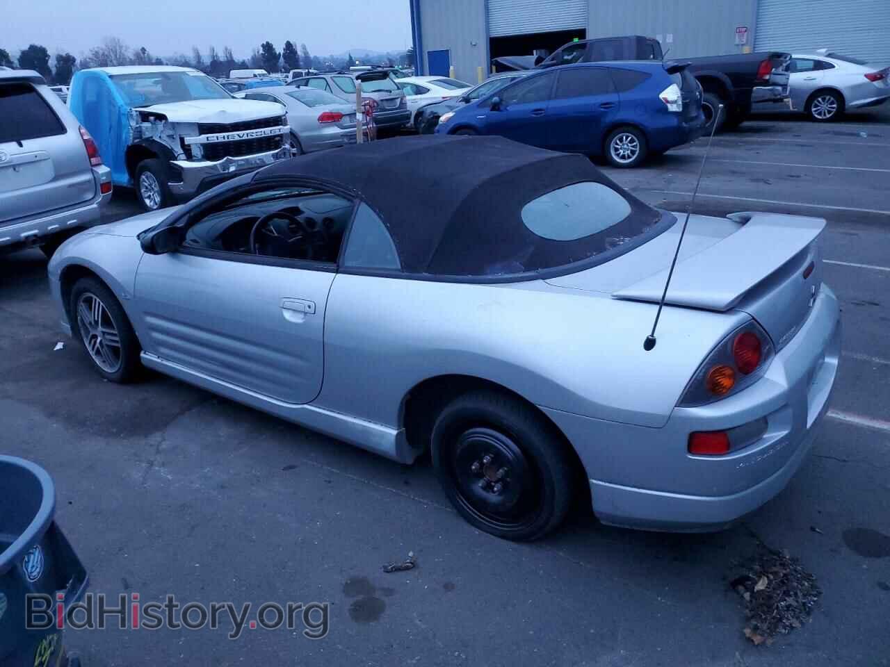 2003 MITSUBISHI ECLIPSE - VIN: 4A3AE75H33E009163 - Фото 2